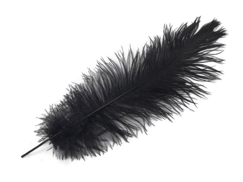 black ostrich feathers wholesale