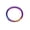 Rainbow, variant on Unisex Titanium Hinged Segment Nose Ring Ear Cartilage Tragus Helix Lip Piercing-Gold-14 mm-16g (1.2 mm)