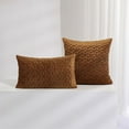 thumbnail image 1 of Yisang Hexagonal Pattern Embossed Pillow Cover Bed Pillow Bedside Living Room Sofa Cushion Back, 1 of 3