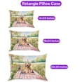 thumbnail image 3 of Happy Mother's Day Golden Retriever with Sweets and Flowers at a Picnic Pillowcase Double Sided Goldens Dog Lover Gifts Idea Pillow Case Covers - 13005, 3 of 3