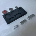 thumbnail image 3 of de lingotes de grafito de , de fundición de antorcha de aleación de material de oro y material de plata para joyería, resistencia a la corrosión Yinane Molde de lingotes de grafito puro, 3 of 7