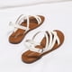 thumbnail image 5 of Casual Sandal Sandal Sandal Beach Shoes Women with Oping Toe Summer (38) White, 5 of 7