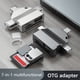 thumbnail image 4 of Lector de Tarjetas Multifunción 7 en 1 USB 2.0 Tipo C A SD Adaptador Lector de Memoria USB para PC Accesorios para Portátiles Gris, 4 of 5