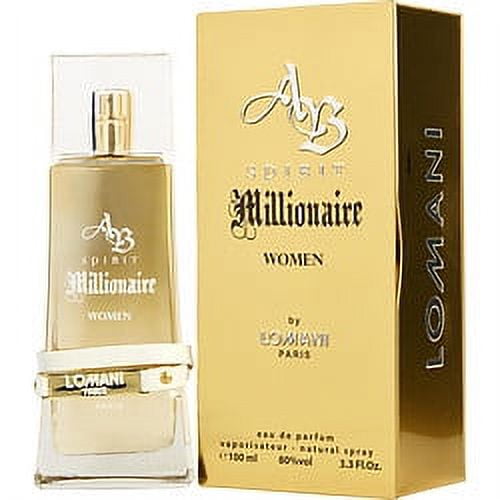 Lomani Spirit Millionaire Eau De Parfum Spray for Women 3.3 oz