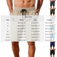 thumbnail image 3 of Mens Beach Shorts Swim Trunks Quick Dry Swim Shorts with Zipper Pocket Funny Swimwear Bathing Suits No Lining Size 4XL Dark Gray, 3 of 5