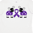 thumbnail image 4 of Inktastic Purple Awareness Ribbon Alzheimers Lupus Boys or Girls Toddler T-Shirt, 4 of 5
