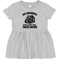 thumbnail image 3 of Inktastic Grandpa is Worlds Best Truck Driver Girls Baby Dress, 3 of 5