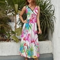 thumbnail image 4 of Flamingo Pattern King Size Sleeveless Dress Dresses Summer Women Dresses Clothing Woman Dresses Dress, 4 of 7