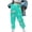 Sky Blue Sweatpants, variant on PXLKNZH Baggy Sweatpants for Women with Pockets Cute Floral Printed Lounge Womens Pants Drawstring Athletic Running Joggers Pants Fall Clothes Outfits 2024 Green,L