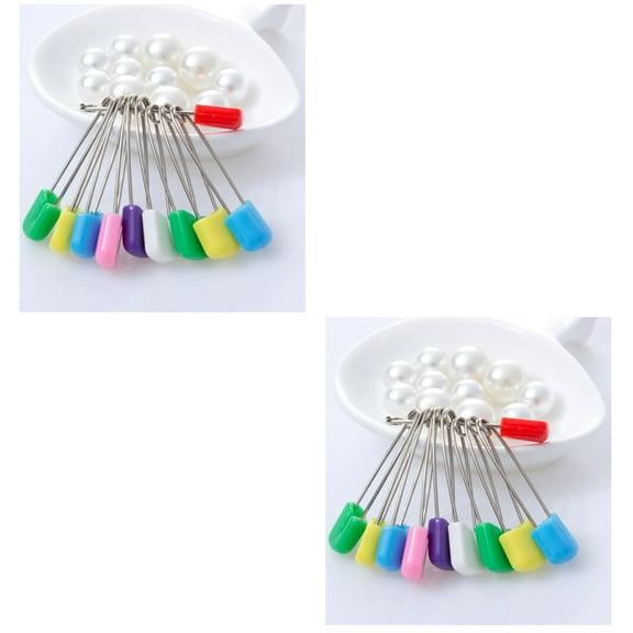 2 Count Safety Pins Covers Muslin Baby