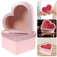 thumbnail image 3 of Raindrops 6Pack Paper Heart Shaped Box for Flowers Ideal for Valentine's Day Bouquet Arrangement 10.6X9.8X4.3In, 3 of 8
