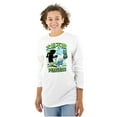 thumbnail image 3 of The Smurfs Cool Kanji Fearless Unisex Plus Size Long Sleeve Tee Shirt Brisco Brands 2X, 3 of 5