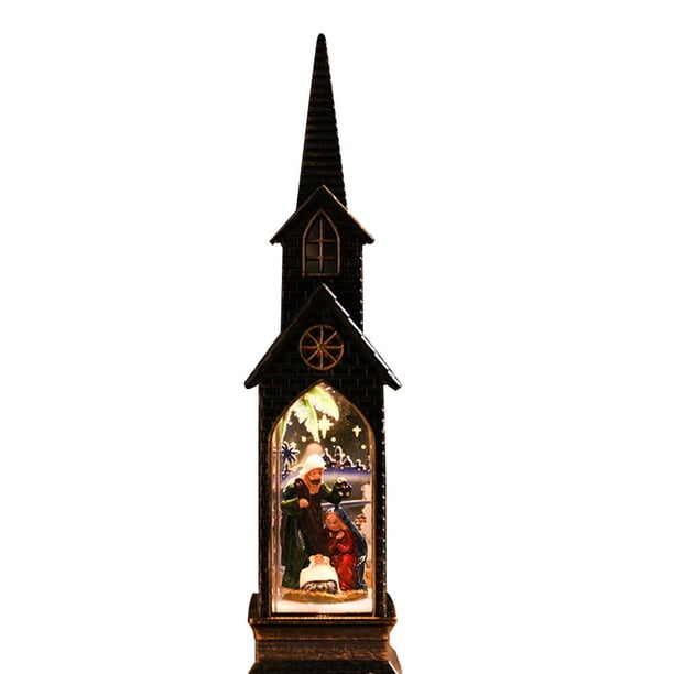 De Navidad Casa Pequeña Adornos Decoraciones Navideñas Regalo De Navidad Año Nuevo Eigraketly HA043103-01