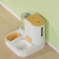 thumbnail image 5 of Pet Automatic Food Water Dispenser Bowl with Anti-Slip Base Pet Feed Dish Double, 5 of 17