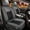 #015 Black+Grey, variant on LAONNVIR Seat Covers for Cars Leather Waterproof Universal Fit for Ford Escape 2001-2024 (Black)