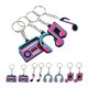 thumbnail image 2 of 12Pcs Music Note Keychain Set for Music Party Favors and Birthday Decorations Retro Keyring for Music Lovers and Kids for Dance Parties and Concerts., 2 of 4