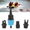 thumbnail image 4 of Air Valve Adapter, Small Labor Saving SUP Pump Adaptor Portable Well Sealed Multifunctional  For Rubber Boats For Canoes For Paddle Boards Blue, 4 of 8
