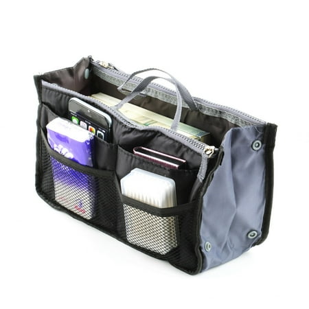 Bag Organizer Insert - Waterproof Lady Women Cosmetic Makeup Bag Organizer Travel Insert Handbag