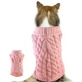 thumbnail image 2 of Jersey de punto talla M para perros y gatos, sudadera para mascotas, disfraz para perros, camiseta para cachorros, ropa suave, abrigos, 2 of 6