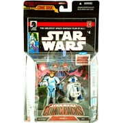 Star Wars Comic Packs 2006 Luke Skywalker in Stormtrooper Disguise & R2-D2 Action Figure 2-Pack