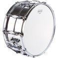 thumbnail image 6 of Ludwig LM402 Smooth Chrome Plated Aluminum 6.5" x 14" Snare Drum w/ Imperial Lugs & Supra-Phonic Strainer, 6 of 6