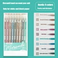 thumbnail image 2 of Yettn 9-Pack Colored Gel Pens,Fine Point Smooth Writing Pens with Large Ink Capacity, Multicolor Gel Ink Set for Journaling & Stationery (10ml), 2 of 5