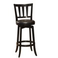 thumbnail image 2 of Hillsdale Presque Isle Swivel Bar Stool, Counter, Black, 2 of 2