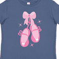 thumbnail image 4 of Inktastic Ballerina Pink Ballet Slippers Girls Toddler T-Shirt, 4 of 5