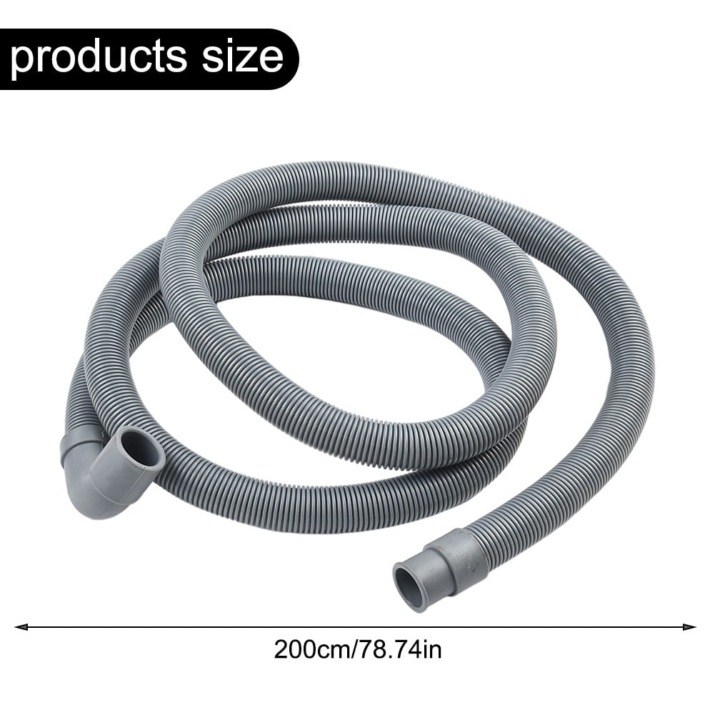 1Pcs Universal Washing Machine Dishwasher Drain Hose Extension Pipe 2-5m Length
