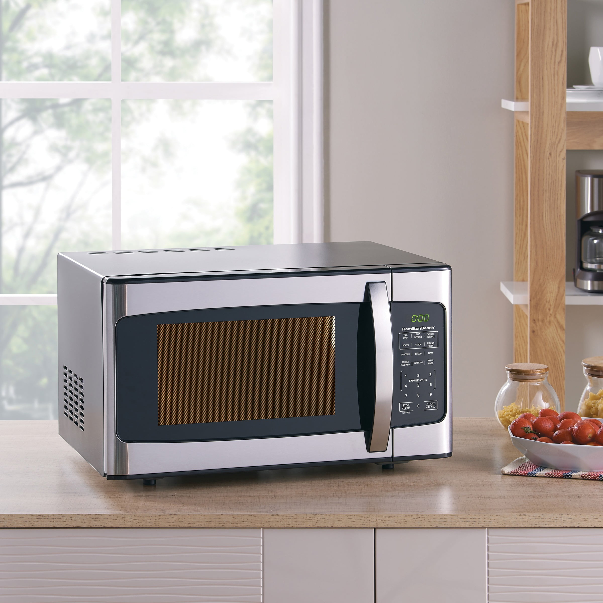 Hamilton Beach 1.1 cu. ft. Countertop Microwave Oven, 1000 Watts