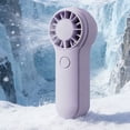 thumbnail image 4 of Kieccall Mini Handheld Cooling Fan Compact Personal Fan For Home Office Outdoor Summer Compact Cooling Use, 4 of 6