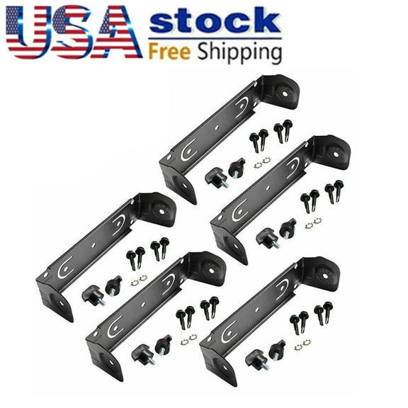 5Pack RLN6466A Mounting Bracket for CDM750 CDM1250 CDM1550 PM400 CM200d CM300 XPR5350 XPR5550 XPR4350 XPR4550 PM400, CM200, CM300, GM340 GM360 radio