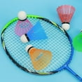 thumbnail image 4 of 12 Volantes de Plástico Volantes de Bádminton Entrenamiento Interior Exterior Deporte Juego de Jardín Color Aleatorio, 4 of 5