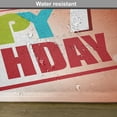 thumbnail image 6 of Ambesonne Birthday Place Mats Set of 4, Age 75, Standard Size, Multicolor, 6 of 6
