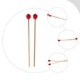 thumbnail image 3 of Phenofice 2 Pcs Maillets Xylophone pour Débutants Batteurs Rouges en Bois de Hêtre et Noyau en Nylon pour Pratique Musicale, 3 of 8