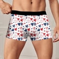 thumbnail image 2 of Rotm Valentines Day Boxers for Men Men's Valentine's Day Underwear Navy,S, 2 of 5