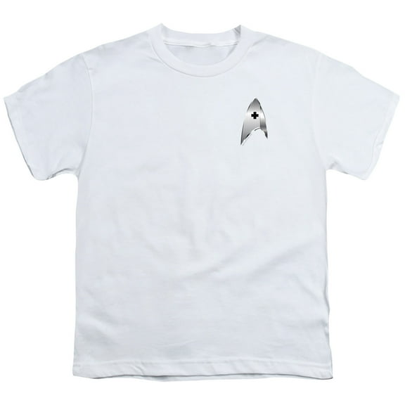 Star Trek Discovery - Medical Badge - Youth Short Sleeve Shirt - Large