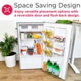 thumbnail image 5 of Frigidaire 3.2 Cu. ft. Retro Compact Refrigerator with Side Bottle Opener EFR376, Moonbeam, 5 of 14
