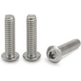 thumbnail image 5 of M3 M4 M5 M6 M8 Button Head Socket Cap Screws, 304 Stainless Steel 18-8, Bright Finish, Coarse Thread Fully Threaded, Allen Hex Drive (20 PCS), 5 of 5