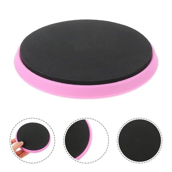 Omeite Ballet Spinning Plate Dance Spinning Disc Figure Skating Four-position Balance 1pc (Pink)