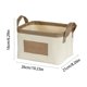 thumbnail image 3 of Foldable Storage Basket With Handle For Wardrobe Shelf Nursery Bedroom Living Room, 3 of 6