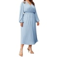 thumbnail image 1 of Vestido de Dama Extra Plus Sexi Elegante Para Fiesta Playa Dara Baby  Vest082, 1 of 4