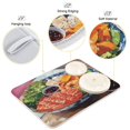 thumbnail image 4 of BZSMCE Dish Drying Mat Fish Salad Design Drying Mats, 4 of 8