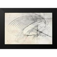 thumbnail image 2 of Varrasso, Enrico 14x11 Black Modern Framed Museum Art Print Titled - Traipse II, 2 of 5