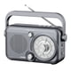 thumbnail image 1 of Radio Multifuncional Portátil, Banda , Radio FM/AM, Tarjeta TF, Reproductor de Música en Disco U, Altavoz Inalámbrico Bluetooth para Exteriores, 1 of 5