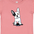 thumbnail image 4 of Inktastic B/W Frenchie (Darks) Boys or Girls Baby T-Shirt, 4 of 5