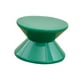 thumbnail image 5 of Taburete de sofá con forma de reloj de arena, mesita de noche, mesa auxiliar decorativa redonda pequeña, mesa auxiliar para sala de estar, decoración 2 niveles, 5 of 10