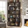 thumbnail image 2 of Estantería de esquina Armocity, 7 niveles, Etagere, roble gris, 2 of 8