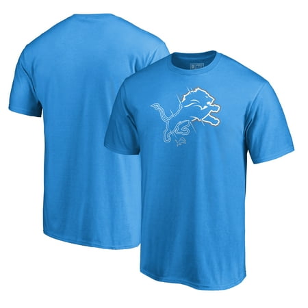 Detroit Lions Autographed Blue Jersey - Detroit Lions NFL Pro Line by Fanatics Branded X-Ray T-Shirt - Blue