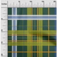thumbnail image 1 of oneOone Organic Cotton Poplin Twill Fabric Madras Check Fabric Prints By Yard 42 Inch Wide, 1 of 4